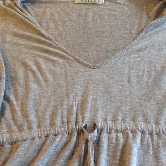 DOUBLE LINED DRAWSTRING SOFT SOFT DRESS - Picture 7 of 7